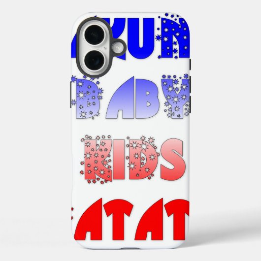 フランスのベビーキッズハクナマタタ.png Case-Mate iPhoneケース (裏面)