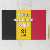 フランスのベルギー国旗 ペーパーパッド (インサイチュ)