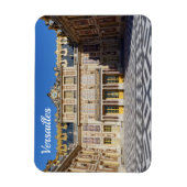 フランスのベルサイユ宮殿の大理石の中庭 マグネット (縦)