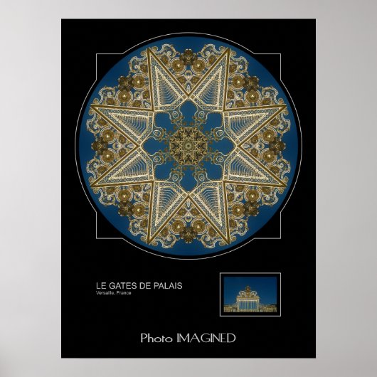 フランスのベルシル,ル・ゲイツ・デ・パレ ポスター (正面)
