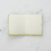 フランスのベーカリーカパーソナライズされたード カード (内部)