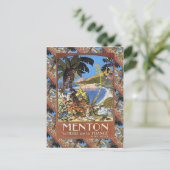 フランスのペルル・デ・マントン ポストカード (スタンド正面)