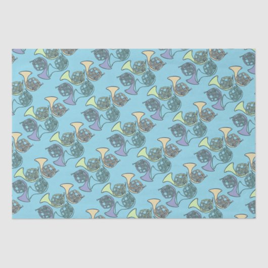 フランスのホーンバンドクラスフランスのホーン先生 薄葉紙 (正面)