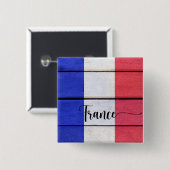 フランスのボタン 缶バッジ (正面&裏面)