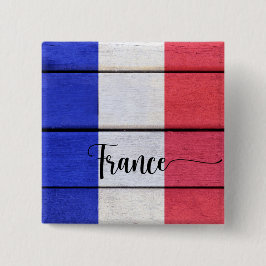 フランスのボタン 缶バッジ
