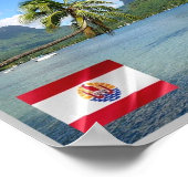 フランスのポリネシア – モーレ – 調理師の湾 –  ポスター (角)