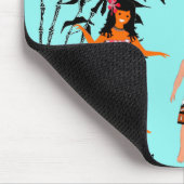 フランスのポリネジエTAHITI民俗学 マウスパッド (コーナー)