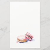 フランスのマカロンベーカリーアドバイスブライダルシャワー (裏面)