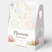 フランスのマカロン小箱 フェイバーボックス (オープン)