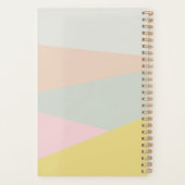 フランスのマカロン水彩手モノグラ絵を描ム プランナー手帳 (裏面)