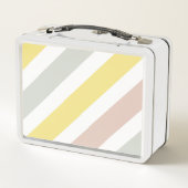 フランスのマカロン水彩手絵を描 メタルランチボックス (裏面)