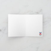 フランスのマリー・アントワネット王妃がケーキを食べ食べよう サンキューカード (内部)