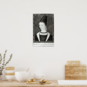 フランスのマリー・ダンジョウ女王 ポスター (キッチン)