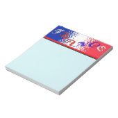 フランスのメモ帳 ノートパッド (回転)