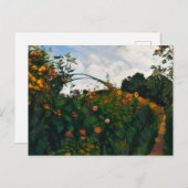 フランスのモネガーデン ポストカード (正面/裏面)