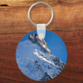 フランスのモンブラン、Aiguille de Midiのシャモニー キーホルダー (正面)