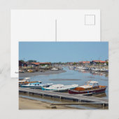 フランスのラテスト・デ・ブチ港 ポストカード (正面/裏面)