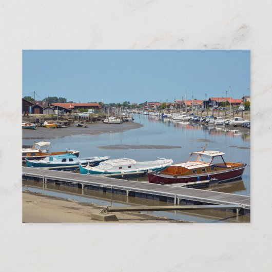フランスのラテスト・デ・ブチ港 ポストカード (正面)