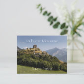 フランスのラトゥールアンモーリエンヌにあるベルオールズタワー ポストカード (スタンド正面)