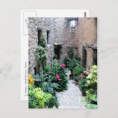 フランスのラ・トゥルビーの通路 ポストカード (正面/裏面)