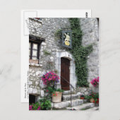 フランスのラ・トゥービーのポテリー・ド・ラ・ツアー ポストカード (正面/裏面)