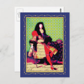 フランスのルイ14世の素晴らし孫王 ポストカード (正面/裏面)