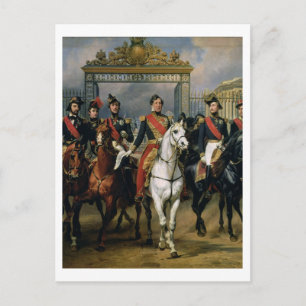 フランスのルイ・フィリップ(1773年~1850年)王 ポストカード