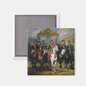 フランスのルイ・フィリップ(1773年~1850年)王 マグネット (正面/裏面)
