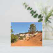 フランスのルベロンの丘 ポストカード (スタンド正面)