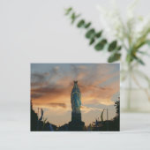 フランスのルルドの我々の女性の夕暮れ –  ポストカード (スタンド正面)