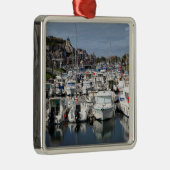 フランスのレトレポートのマリーナ メタルオーナメント (右)