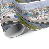 フランスのレトレポート港 ラッピングペーパー (ロールコーナー)