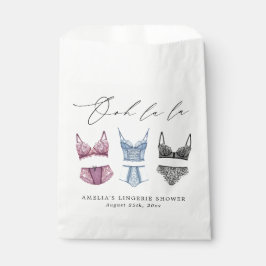 フランスのレースの下着 ブライダルシャワー フェイバーバッグ