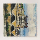 フランスのロワール渓谷のアンボイシ城 ジグソーパズル (横)