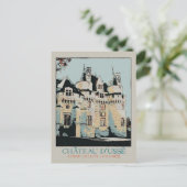 フランスのロワール渓谷のウセのシャトー ポストカード (スタンド正面)