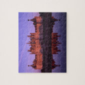 フランスのロワール渓谷の夕日にシャトー・シャンボール ジグソーパズル (縦)