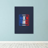 フランスのワインアートで作られる キャンバスプリント (インサイチュ (ウッドフロア))