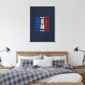 フランスのワインアートで作られる キャンバスプリント (インサイチュ (寝室))