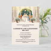 フランスのワインヴィンテージの食事 トスカーナの明かりが屋外に 招待状 (スタンド正面)