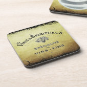 フランスのワイン・コルク・コースター！ コースター (左側)