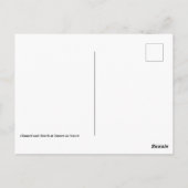 フランスのヴァンヌにあるチャンネルと教会 ポストカード (裏面)