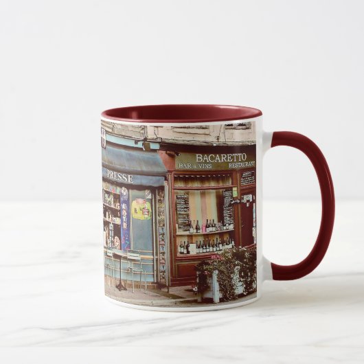 フランスのヴィンテージたばこ店 マグカップ (右)