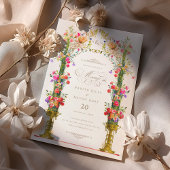 フランスのヴィンテージビクトリアン保存日 招待状