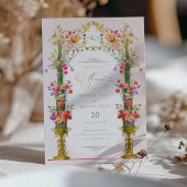 フランスのヴィンテージビクトリアン保存日 招待状