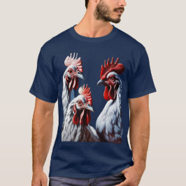 フランスの三鶏「信仰・希望・愛」カットアウト v1 tシャツ