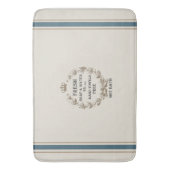 フランスの二 バスマット (正面縦)