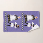 フランスの伝統的な衣装 ハンドタオル (ハンドタオル)