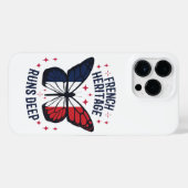 フランスの伝統走深い iPhoneケース (裏面横)