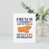 フランスの先生は苦し食べい ポストカード (スタンド正面)