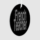 フランスの先生 オーナメント (正面)